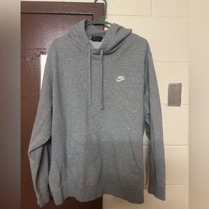 Grey Nike hoodie size XL